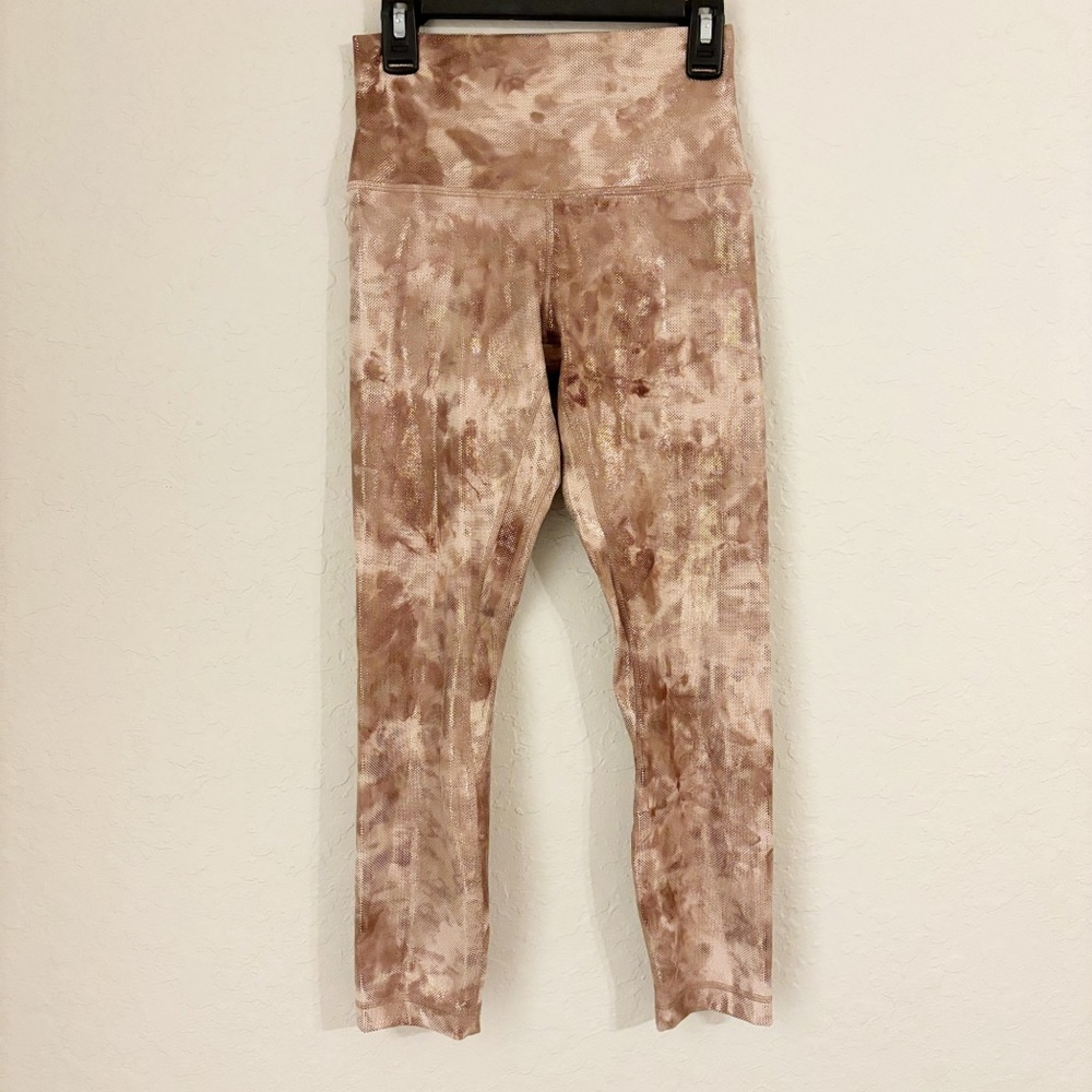 Lululemon Align Crop with Pockets 23" *Shine | Size 4